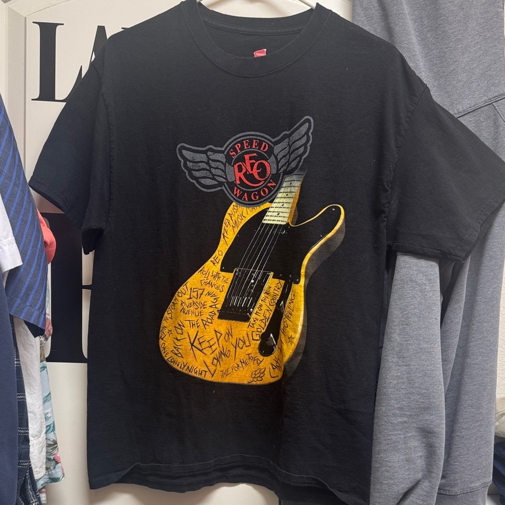REO Speedwagon Tour Shirt 2016